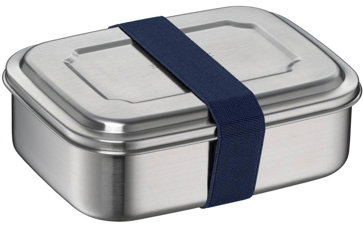 Thermos THERMOcafé – Lunchbox 1,0 l, 14,5 × 18,9 × 6,5 cm, Edelstahl, Saphirblau