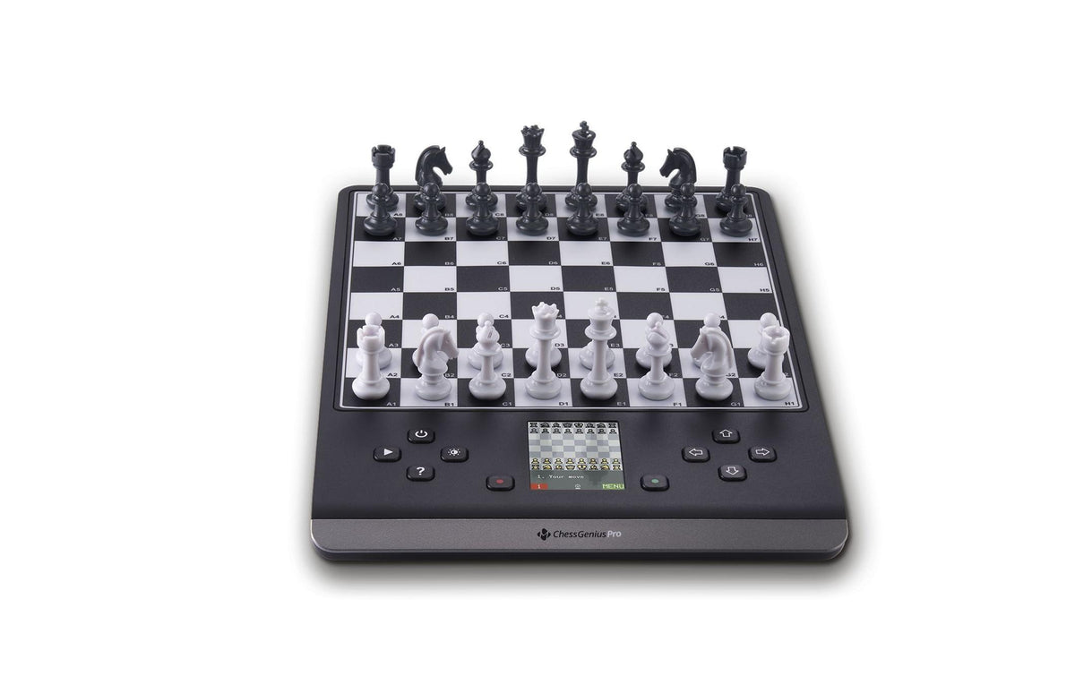 Millennium Chess Genius Pro 2024 – Strategiespiel, 1–2 Spieler, ab 8 Jahren, 5 Min., mehrsprachig
