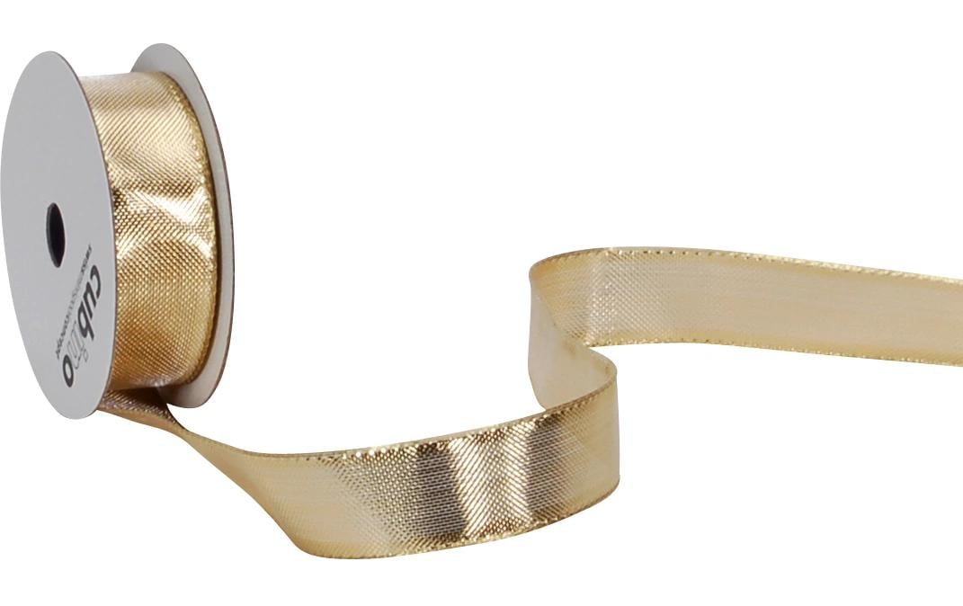 Spyk Geschenkband, Monte Carlo, Gold, 15 mm × 5 m, 1 Stk.
