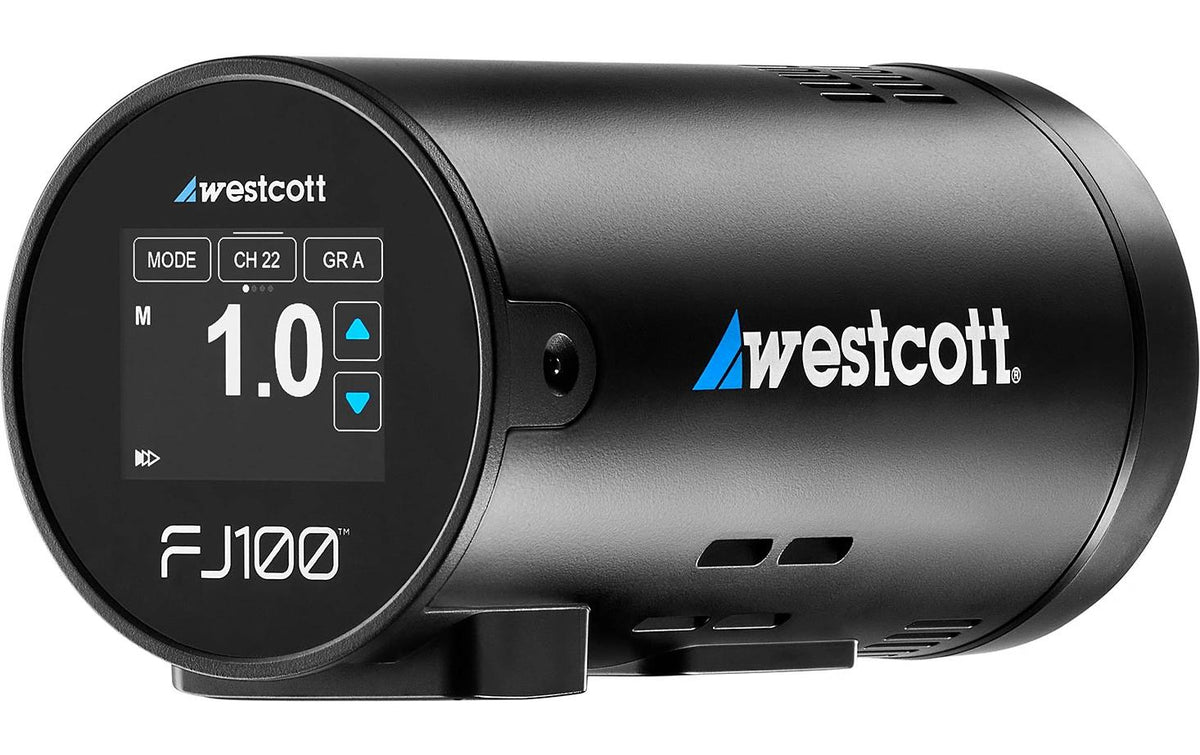 Westcott FJ100 Off-Camera-Blitz – 100 Ws, 3200 mAh, TTL – USB-C – für FJ-T1, FJ-X3, FJ100 und andere