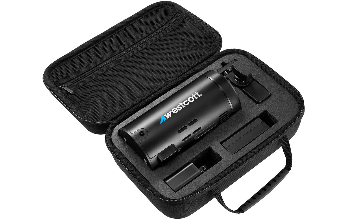 Westcott FJ100 Off-Camera-Blitz – 100 Ws, 3200 mAh, TTL – USB-C – für FJ-T1, FJ-X3, FJ100 und andere