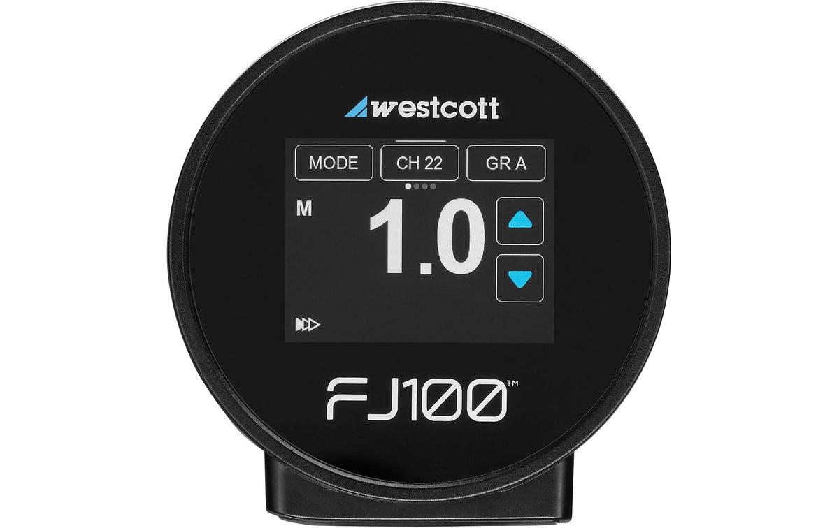 Westcott FJ100 Off-Camera-Blitz – 100 Ws, 3200 mAh, TTL – USB-C – für FJ-T1, FJ-X3, FJ100 und andere