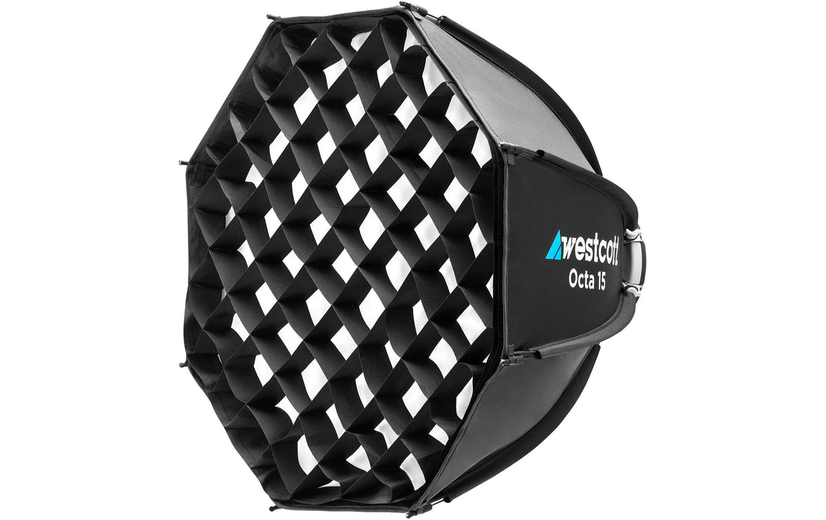 Westcott Octa 15 Softbox mit Grid – Durchmesser 400 mm – für FJ100, FJ80 II, FJ200 und andere