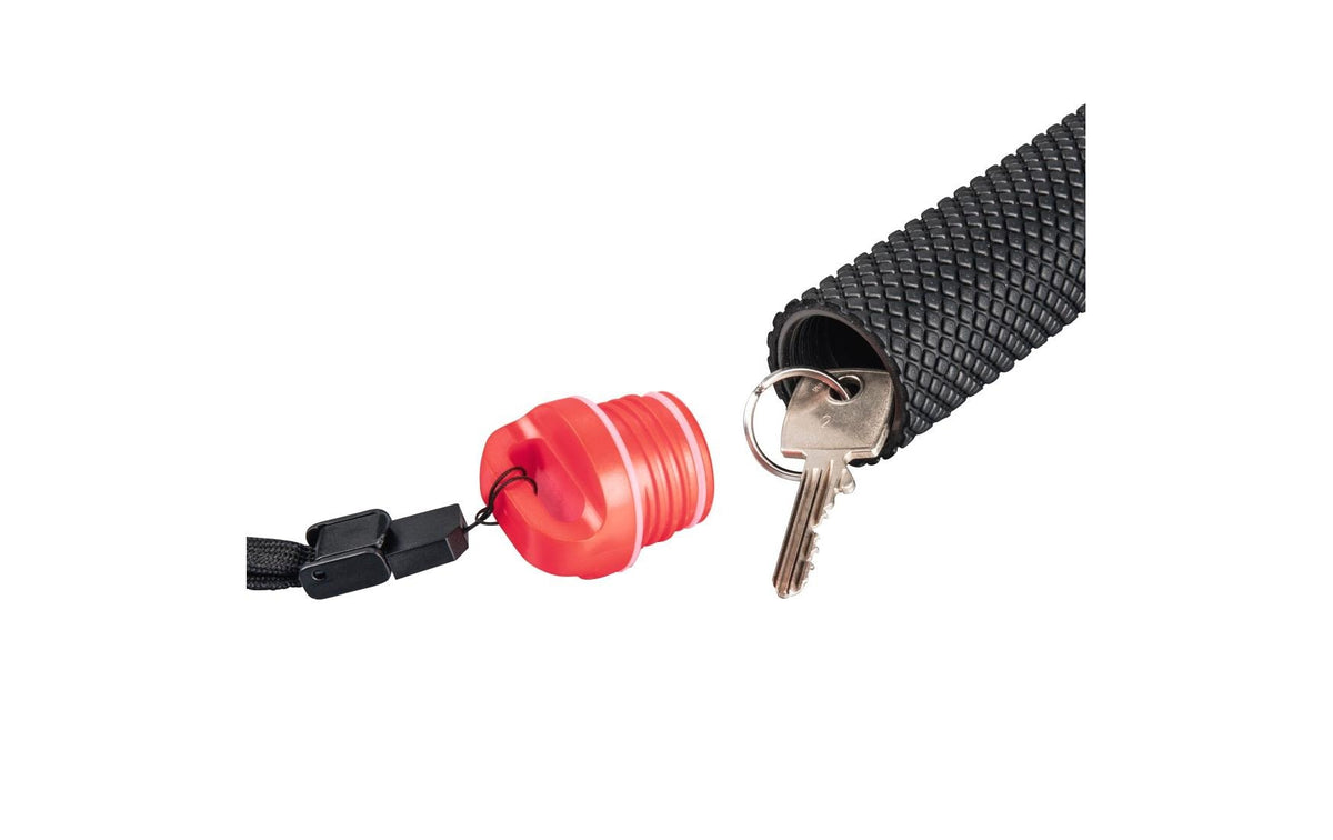 Hama 00004458 Schwimmgriff – 1/4"-Gewinde, mit Trageschlaufe – für GoPro, ActionCam – Schwarz