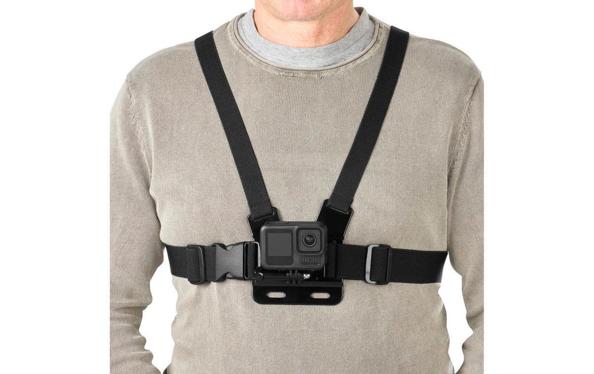 Hama Brustgurt – für GoPro – Schwarz