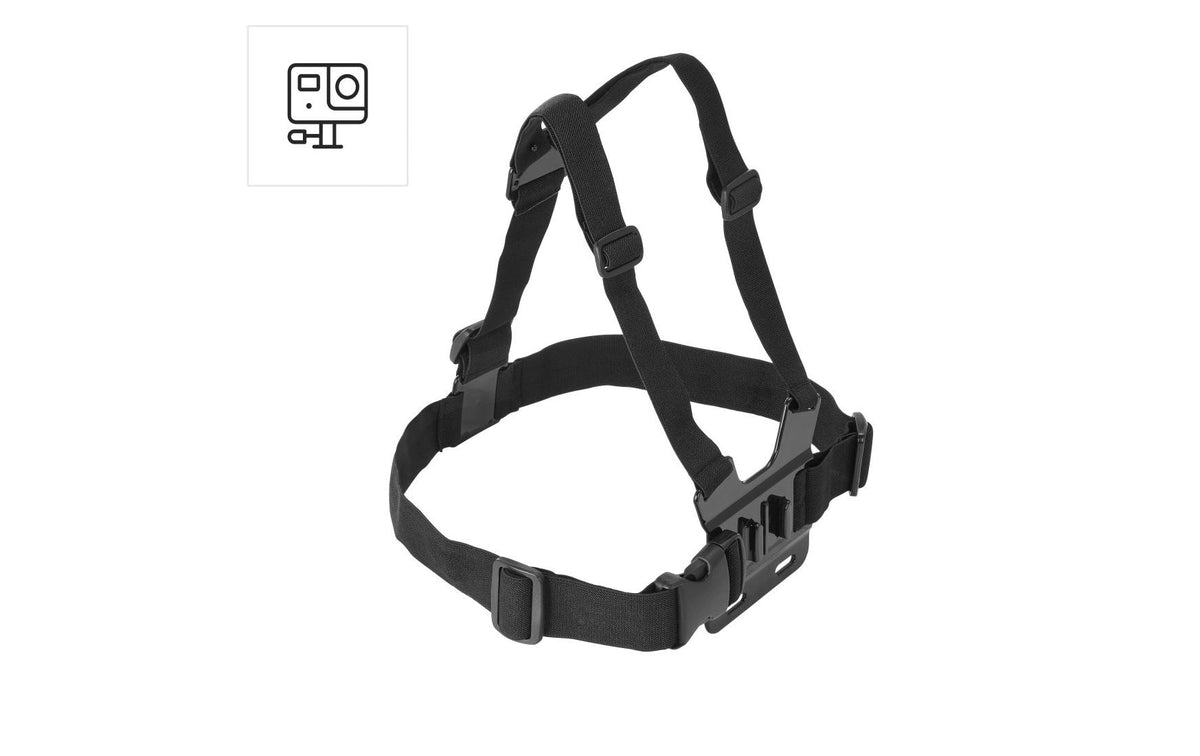 Hama Brustgurt – für GoPro – Schwarz