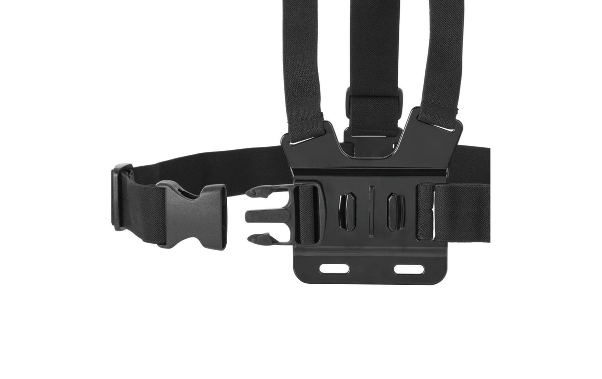 Hama Brustgurt – für GoPro – Schwarz