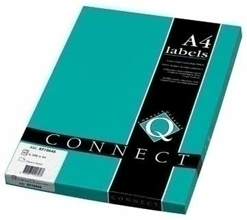 Connect Etiketten, 66 mm × 34 mm, weiss, Papier, permanent, 2400 Etiketten (100 Blätter)