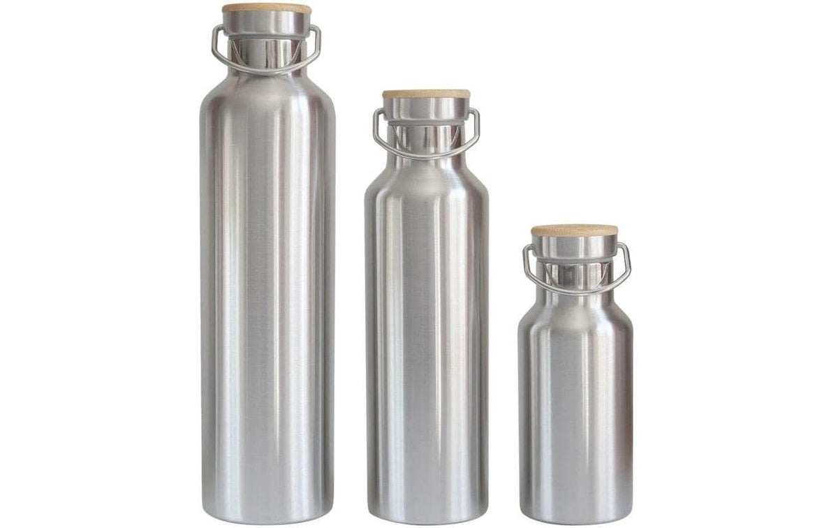 Pandoo Trinkflasche 750 ml – Edelstahl, Weithals, Schraubdeckel