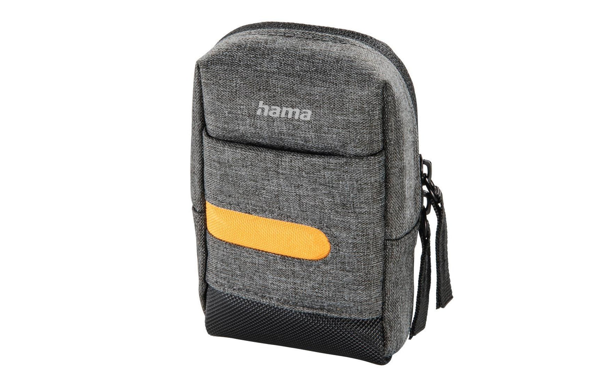 Hama Terra Gürteltasche – Polyester – für Digitalkameras – Grau