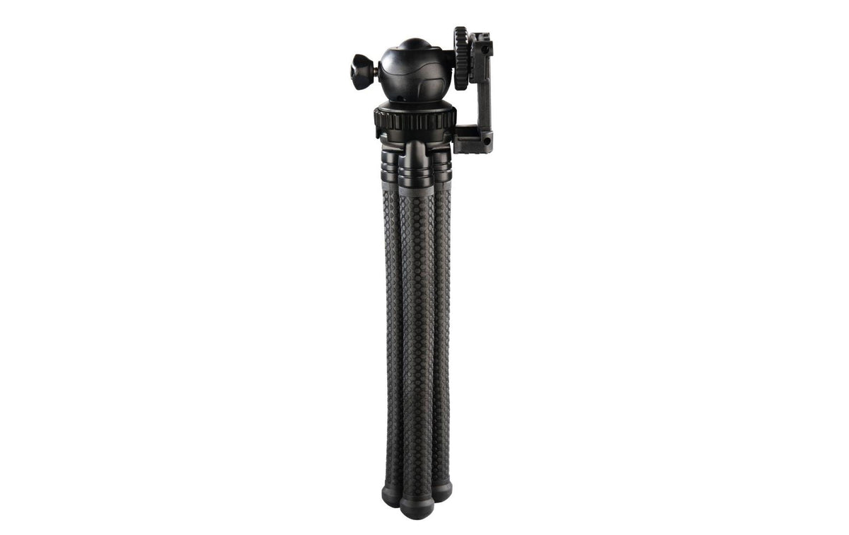 Hama FlexPro Mini-Stativ – Aluminium, 27 cm – für Smartphone 4,8–9,5 cm, GoPro, 1/4" Gewinde