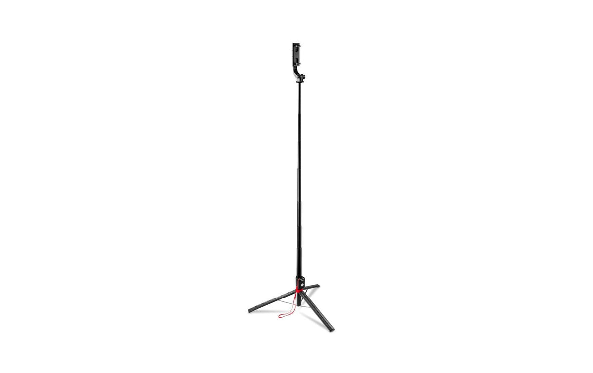 Hama Fancy Stand 170 II – Foto-/Video-Griff – Teleskop 170 cm, Bluetooth-Fernauslöser – Schwarz