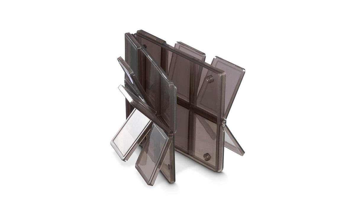 Hama Speicherkarten-Box – für 12 SD-Karten – Polypropylen – Schwarz/Transparent