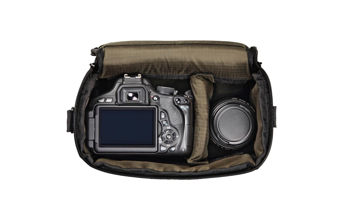 Hama Terra Fototasche – Kompaktes Etui, Polyester – Grau