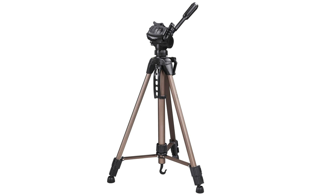Hama Star 61 Stativ – bis 153 cm, 3 kg Traglast – für Kameras mit 1/4" Gewinde – Champagner