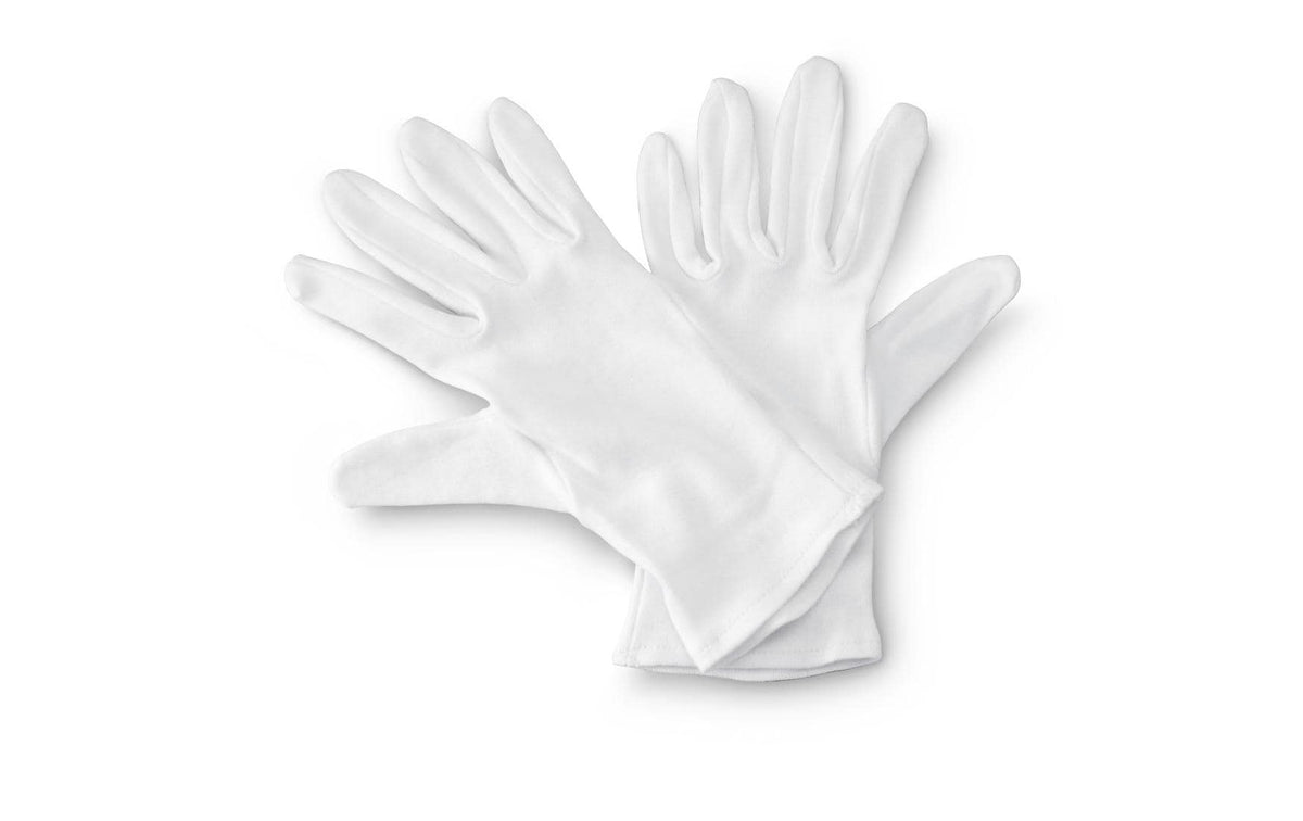 Hama Arbeitshandschuhe – M, 1 Paar – Baumwolle, Weiss