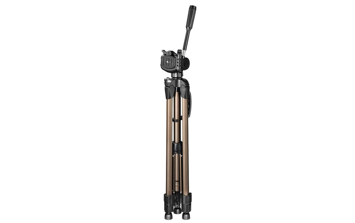 Hama Star 62 Stativ – 160 cm, 4 kg Traglast, 3-Wege-Kopf – für Kameras/Camcorder mit 1/4" Gewinde