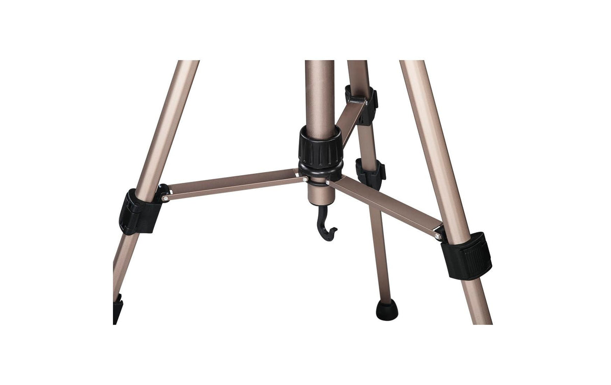 Hama Star 61 Stativ – bis 153 cm, 3 kg Traglast – für Kameras mit 1/4" Gewinde – Champagner