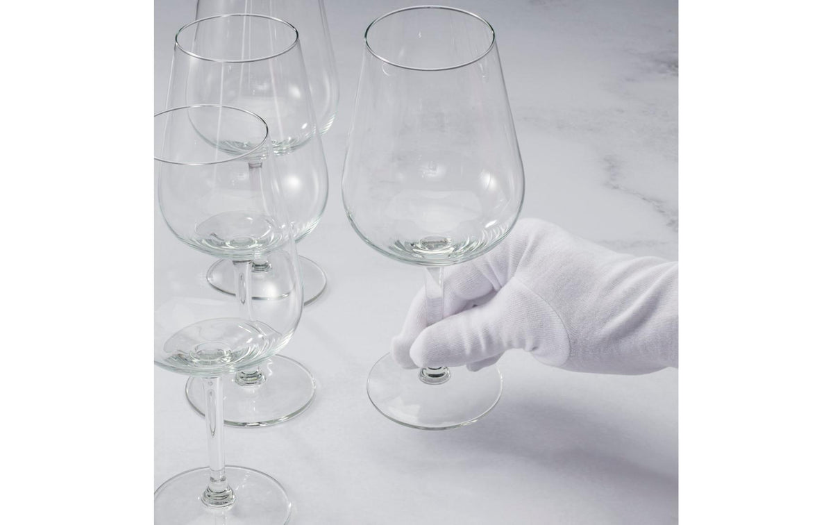 Hama Arbeitshandschuhe – M, 1 Paar – Baumwolle, Weiss