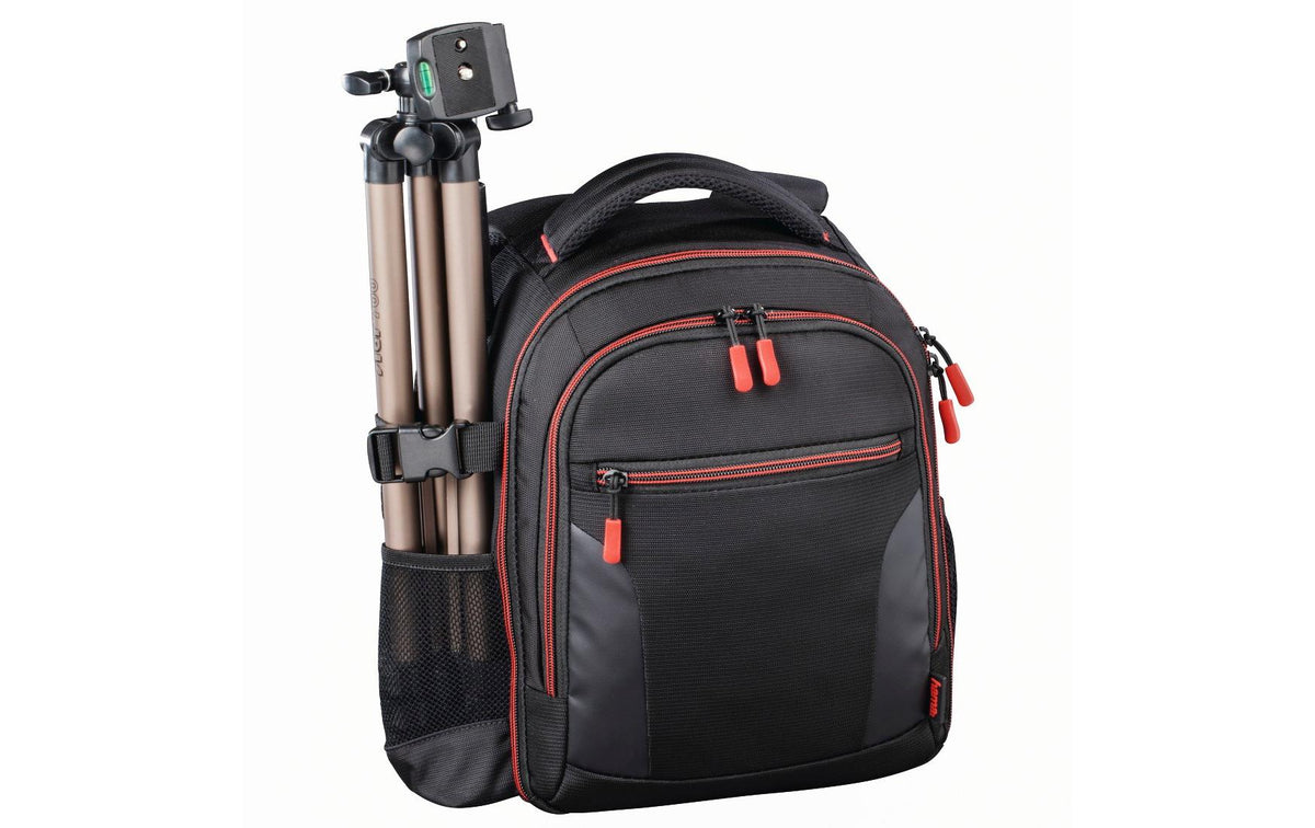 Hama Miami Kamerarucksack – Polyester, 5 l – für Tablets bis 10,1" – Schwarz