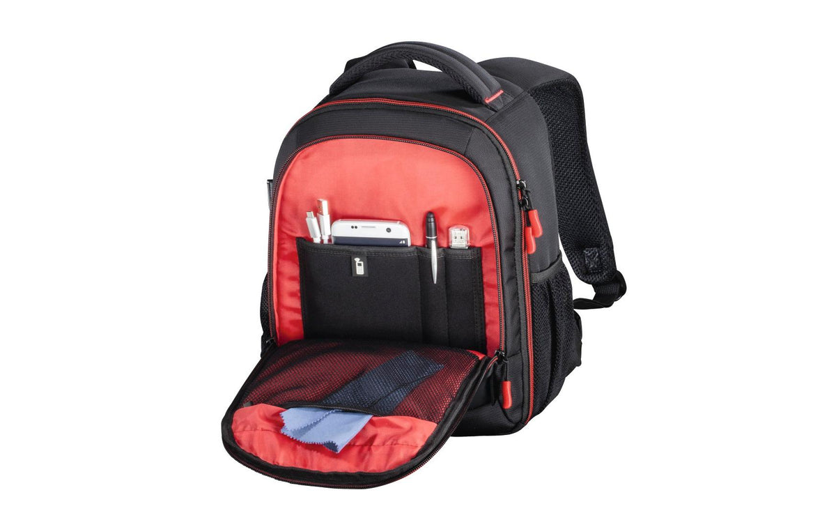 Hama Miami Kamerarucksack – Polyester, 5 l – für Tablets bis 10,1" – Schwarz