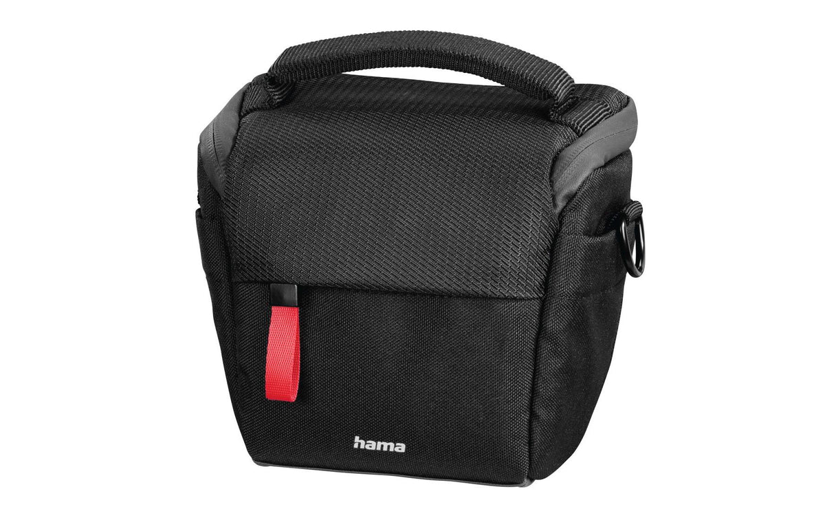 Hama Matera 100 Colt Holster – Polyester – Schwarz – für DSLR und Digitalkameras