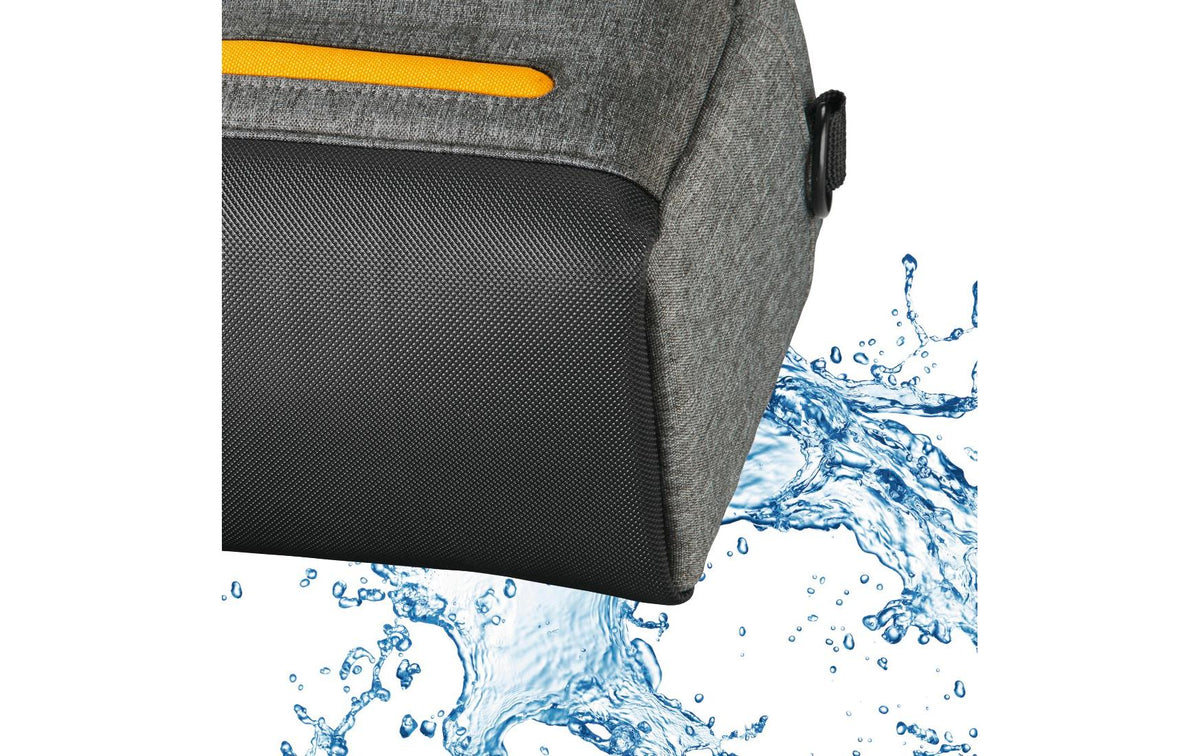 Hama Terra Gürteltasche – Polyester – Grau – für Digitalkameras