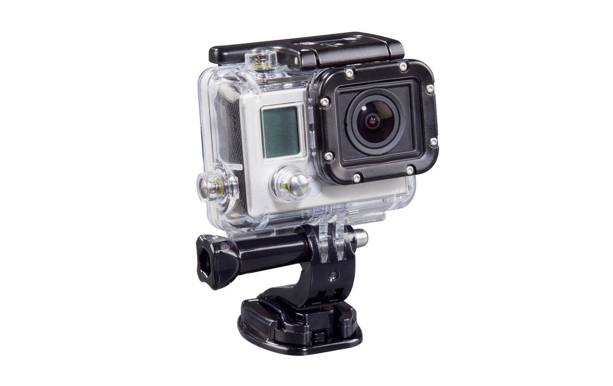 Hama Klebehalterung – für GoPro-kompatible Action-Cams – Schwarz – 4er-Pack