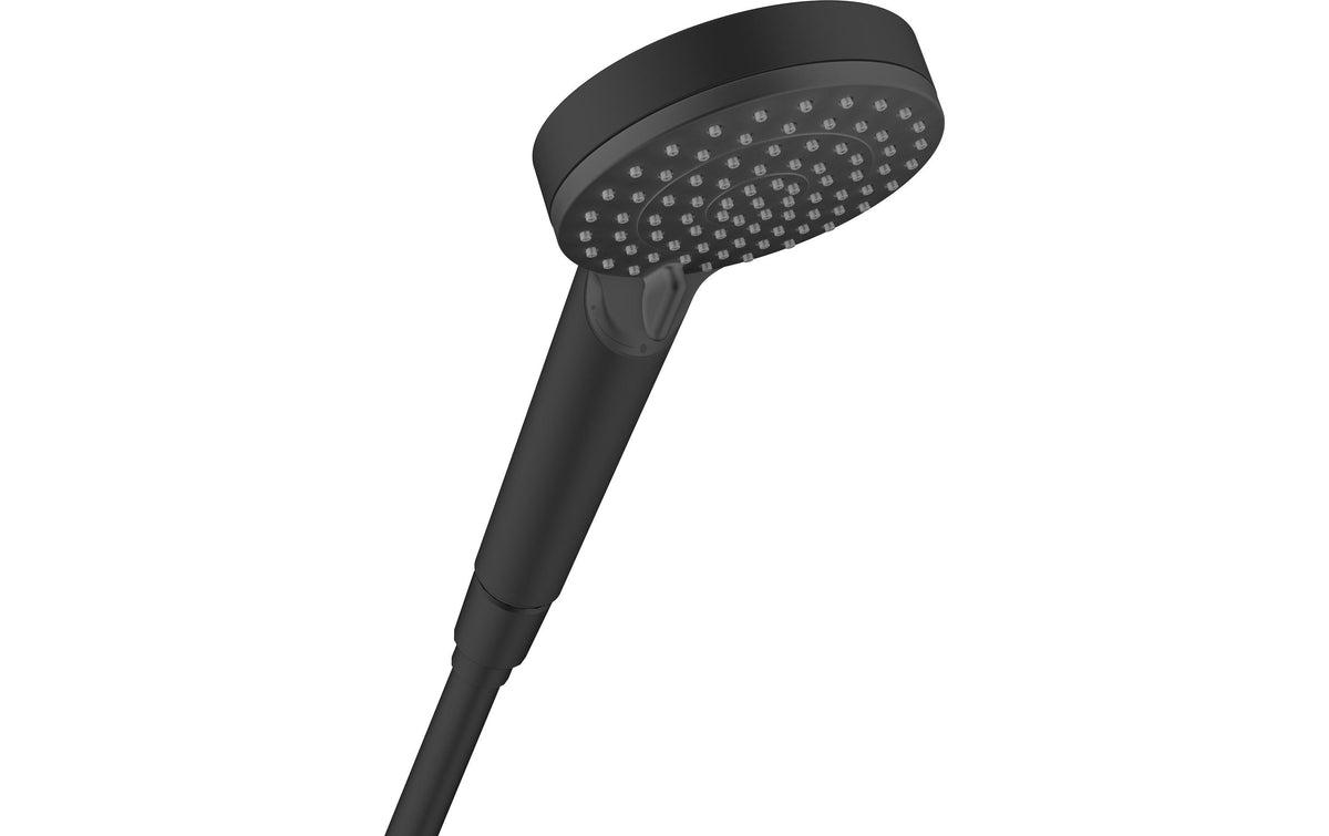 Hansgrohe Handbrause Vernis Blend 100 – 10×26,4×5,2 cm, Metall, Schwarz matt