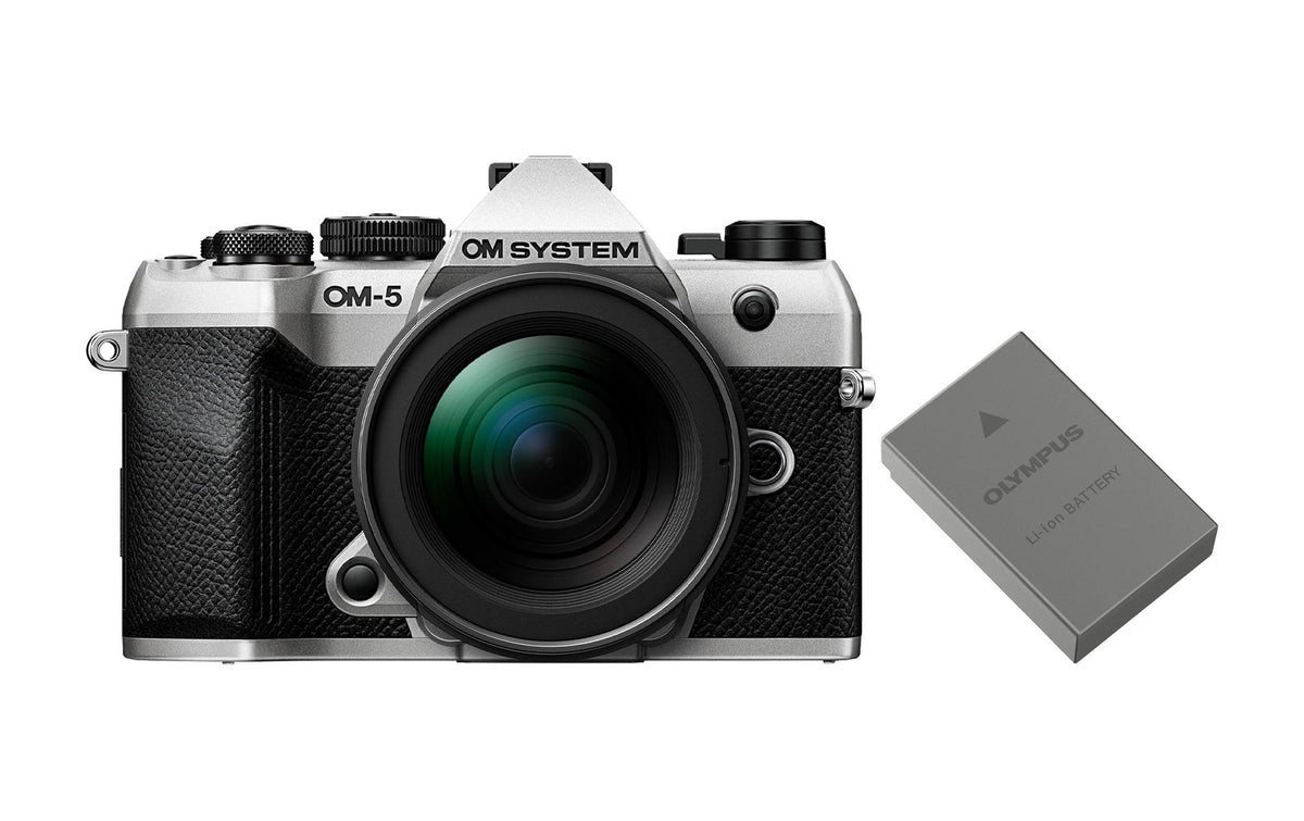 Om-system OM System OM-5 II Kit M.Zuiko ED 12–45mm f/4 PRO – Micro Four Thirds, 20,4 MP, 4K, silber