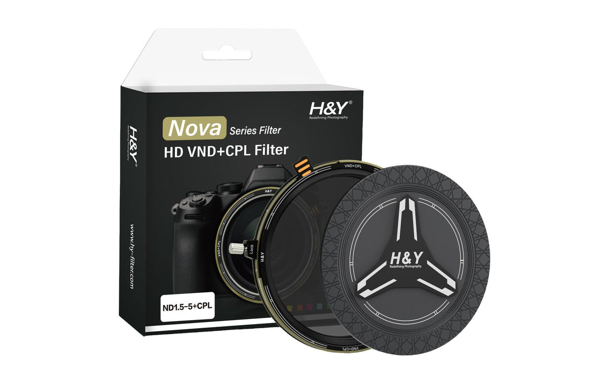 H&Y ND3–32 + CPL Objektivfilter – 72 mm – für Objektive mit 72 mm Filtergewinde