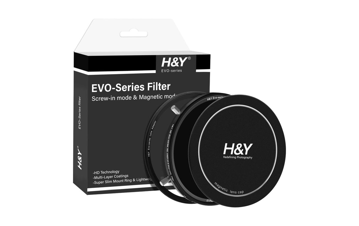 H&Y HD EVO Variabler ND-Filter 1,5–5 Blenden – für Objektive mit 95 mm Filtergewinde