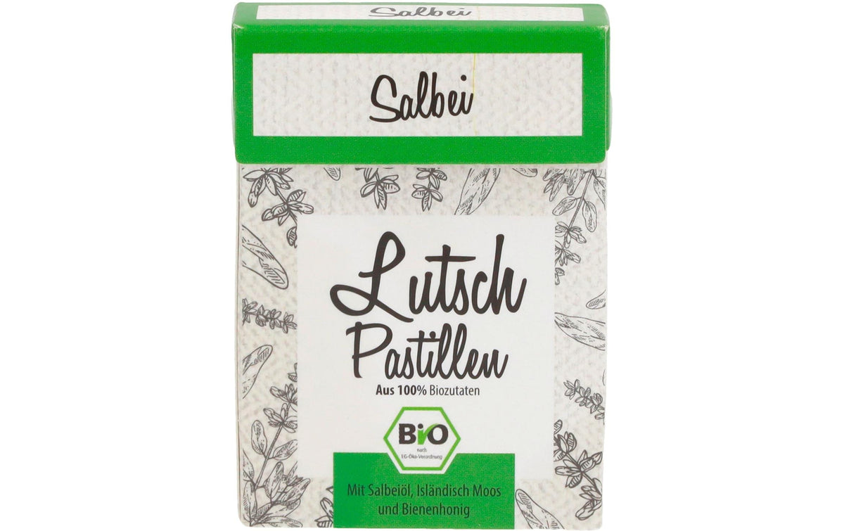 Aries Lutschbonbons – Salbei, bio, glutenfrei – 30 g