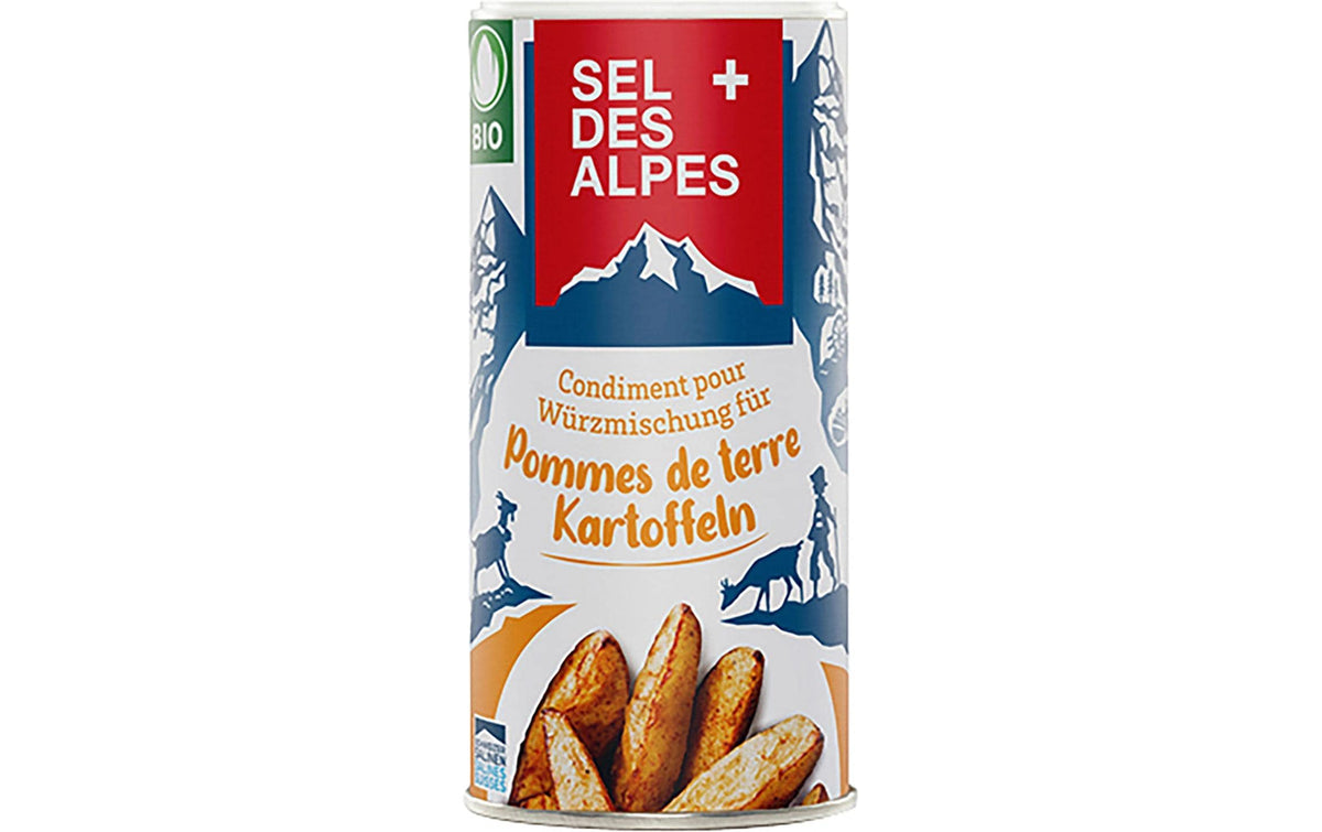 Schweizer Salinen Salz Würzmischung für Kartoffeln Bio – 150 g