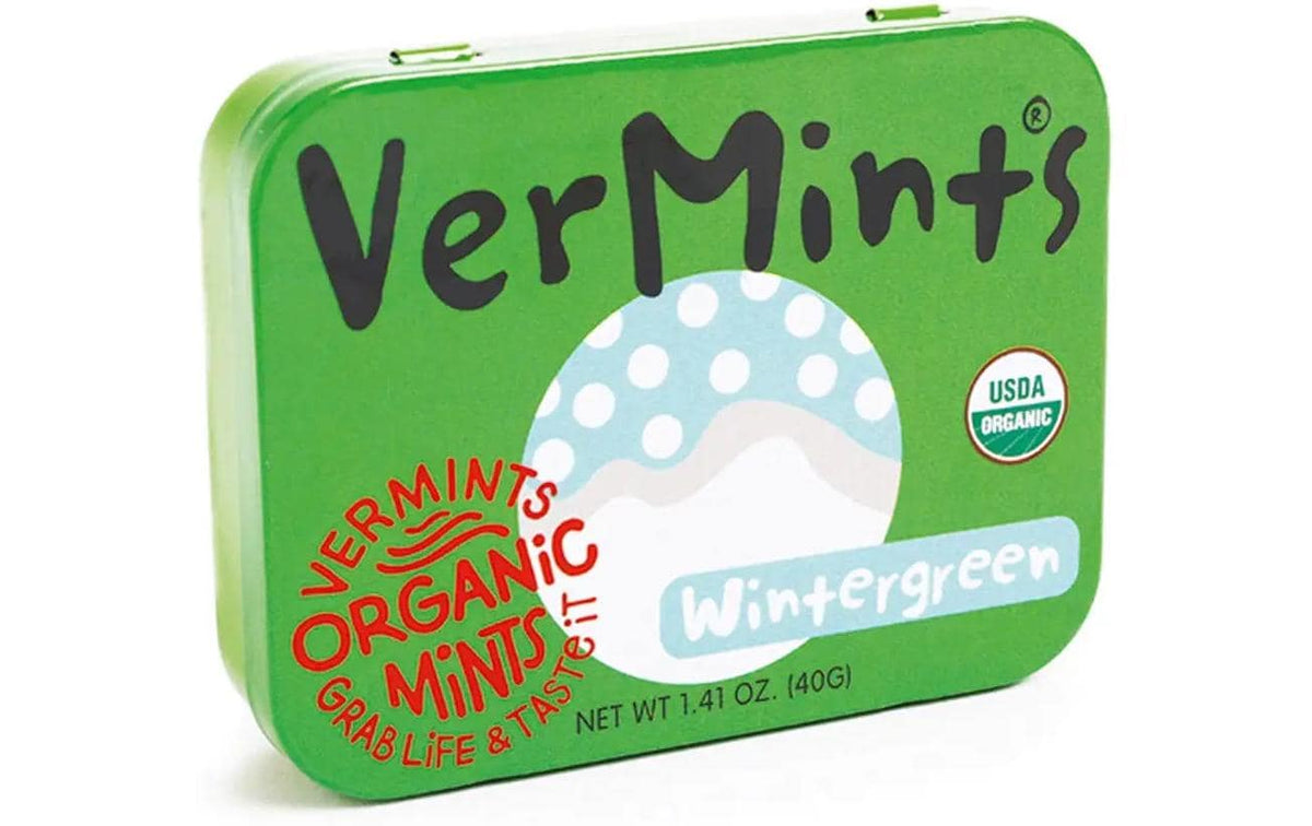 Vermints Lutschbonbons – Wintergrün, bio, vegan – 40 g