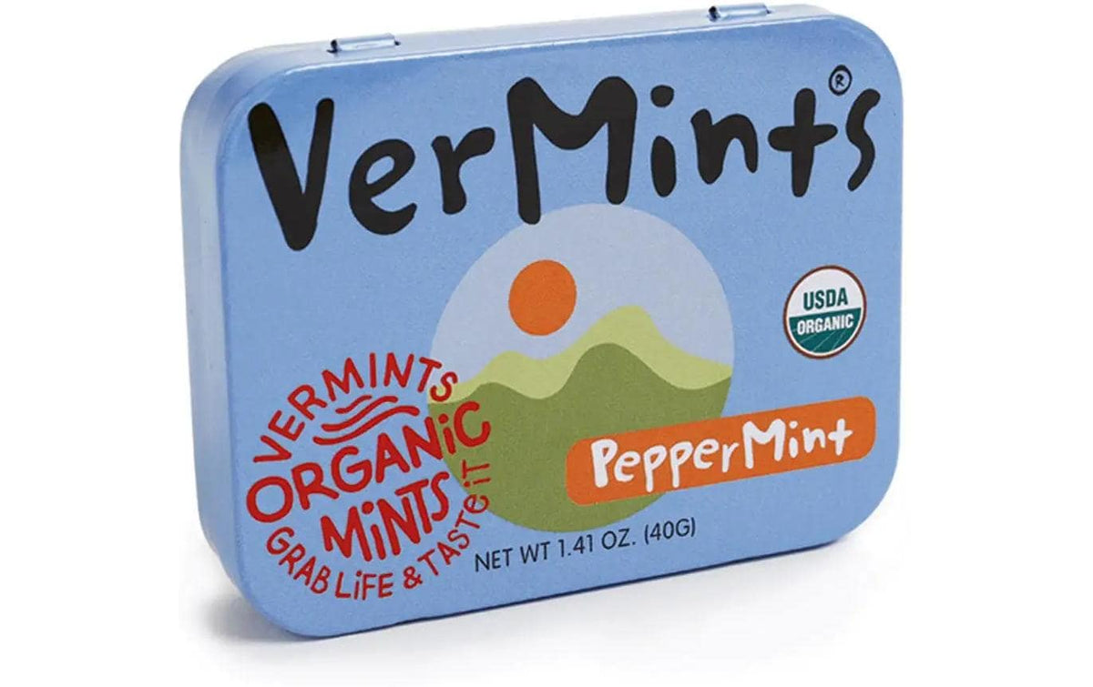 Vermints Lutschbonbons Pfefferminz, Bio, Vegan – 40 g