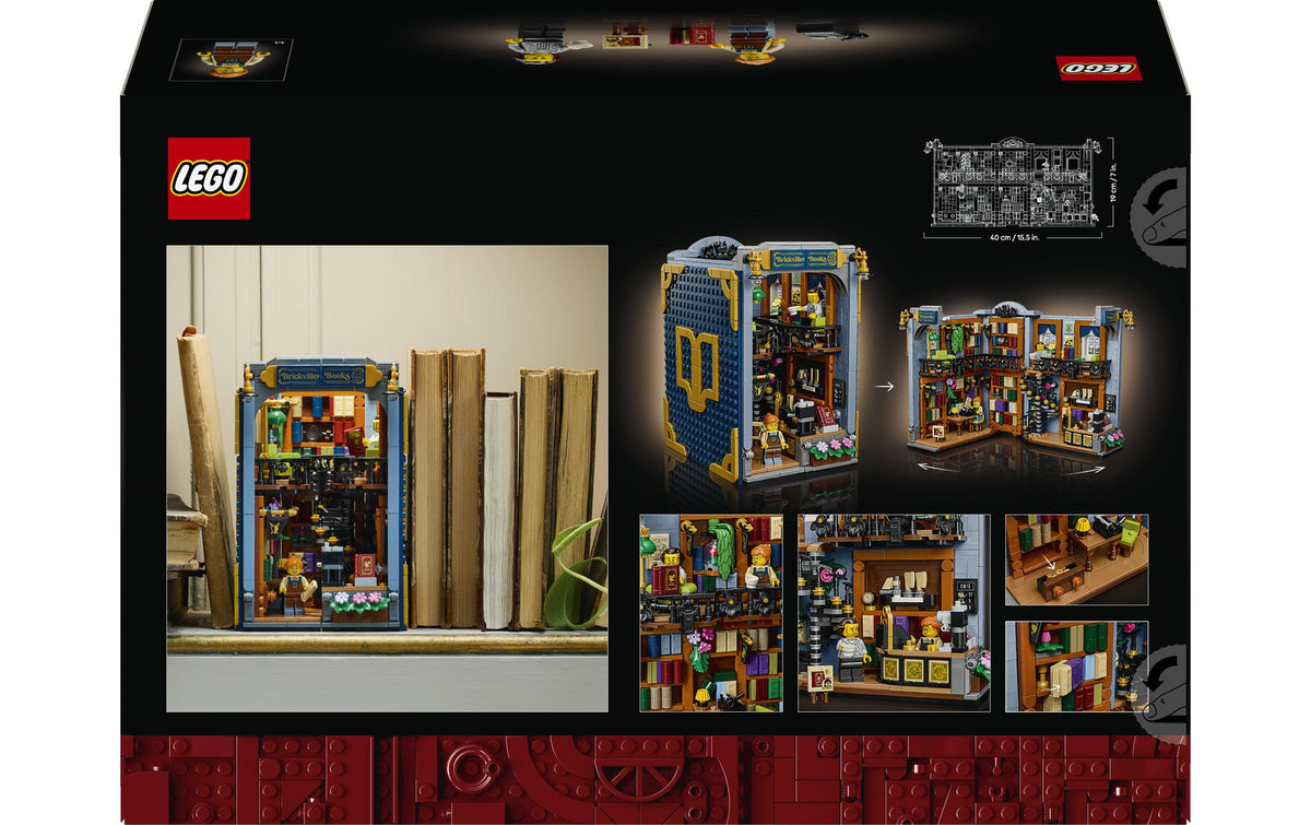 LEGO Icons 11379 3D Puzzle – Gebäude – 1690 Teile – 26,2×11,8×38,2 cm – ab 18 Jahren