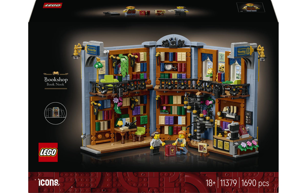 LEGO Icons 11379 3D Puzzle – Gebäude – 1690 Teile – 26,2×11,8×38,2 cm – ab 18 Jahren