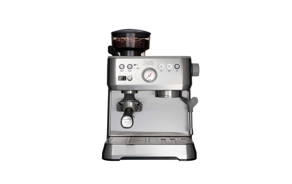 Solis Crema Bar Espressomaschine (Siebträger) – 15 bar, 2,6 l, silber
