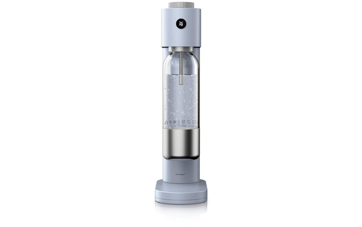 WMF Wassersprudler Element One – 1 l Zylinder, 1 Flasche im Lieferumfang – Blau