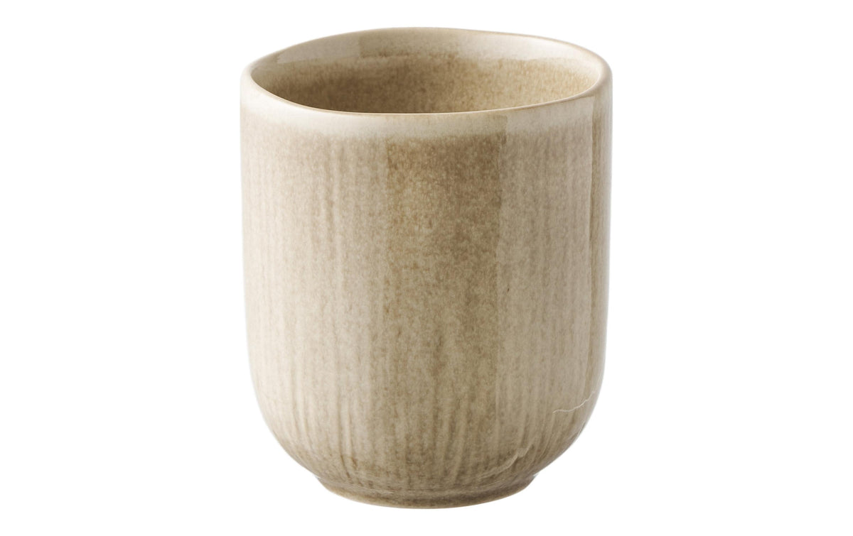 House Nordic Kaffeetasse Viola – 4er Set, 360 ml, Ø 8,0 cm, H 9,5 cm, Keramik/Steinzeug, Beige