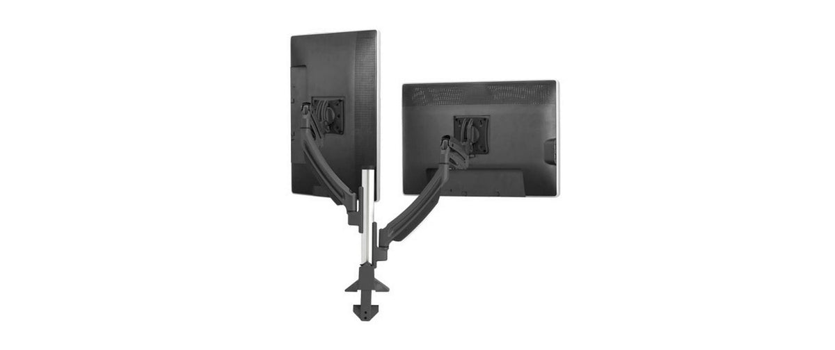Chief K1C220B – Monitorarm Tischhalterung – 2 Monitore – 10–30" – VESA 75×75/100×100 mm – bis 9 kg/Monitor