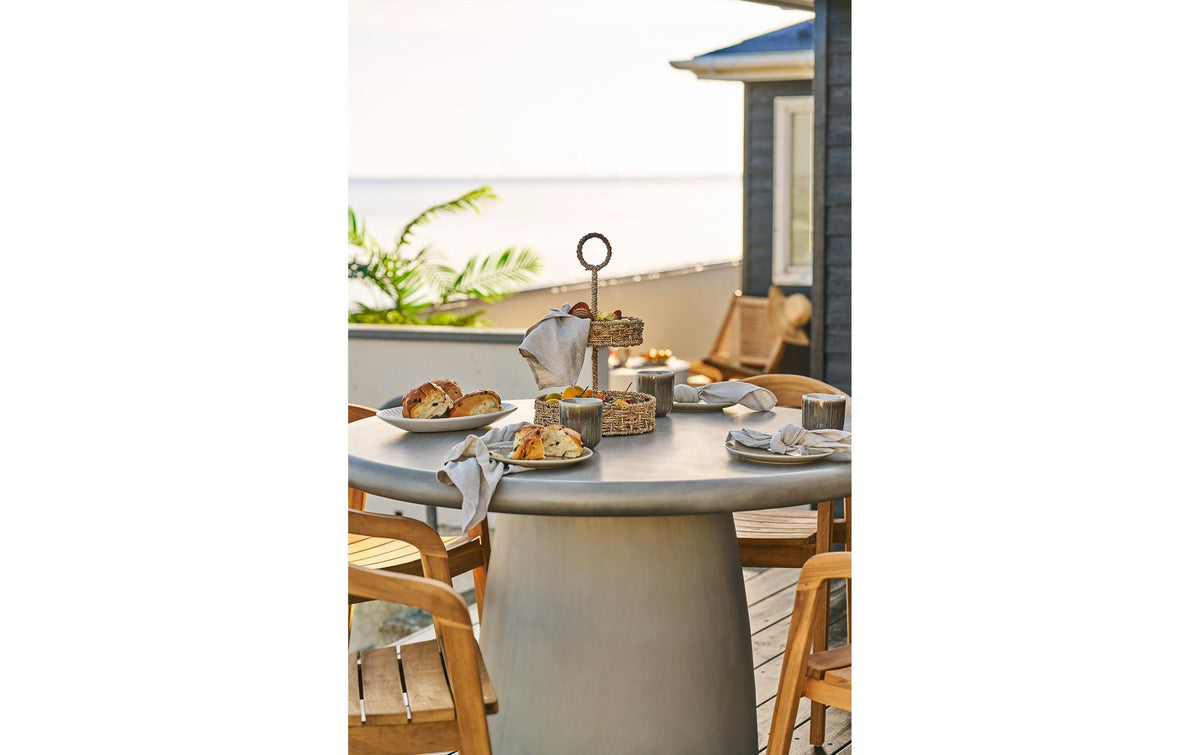 House Nordic Kaffeetasse – 4er Set, 360 ml, Ø 8 cm, H 9,5 cm, Keramik/Steinzeug, Grau