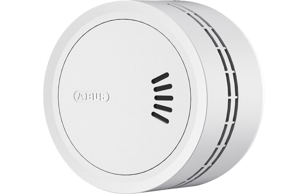 ABUS PREFIRA MINI SA2100M – Rauchmelder, 10-Jahres-Batterie – Weiss