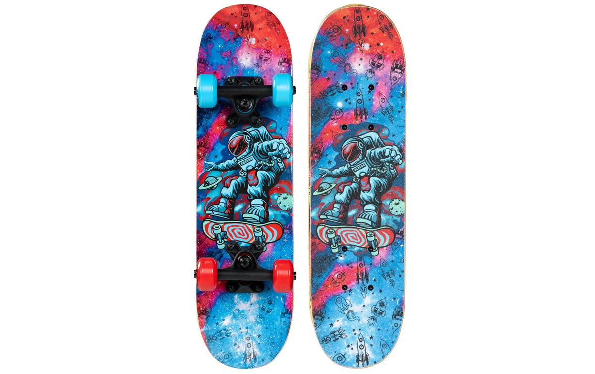 Maddgear Madd Gear – Skateboard – Cosmic – Ahorn, mehrfarbig/rot