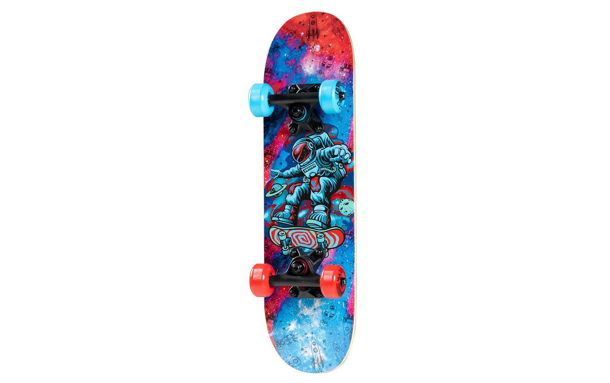 Maddgear Madd Gear – Skateboard – Cosmic – Ahorn, mehrfarbig/rot