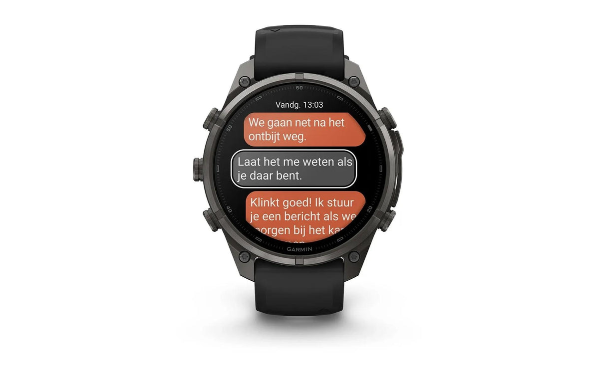 Garmin Fenix 9 Pro 47 mm GPS + Cellular – Titan Schwarz, Silikon Schwarz, 100 m