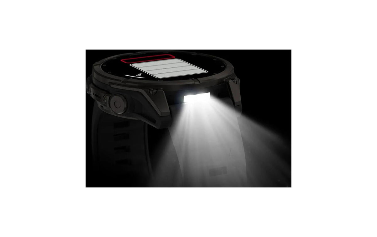 Garmin Fenix 9 47 mm GPS – Titan Carbongrau, Grau, 100 m, für Android, iOS