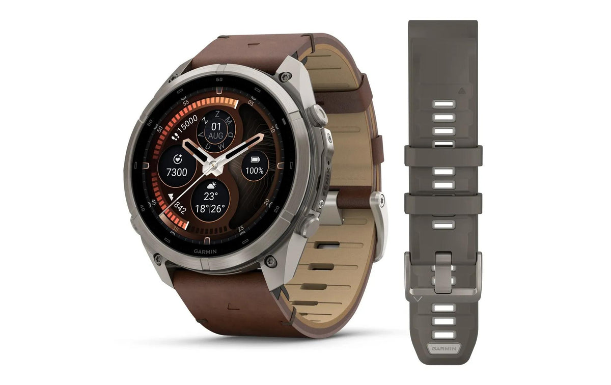 Garmin Fenix 9 Pro 51 mm GPS + Cellular – Titan Silber, 100 m, für Android, iPhone