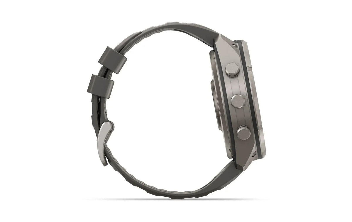 Garmin fēnix 9 Pro 51 mm GPS + Cellular – Titan Silbergrau, 100 m, für Android, iPhone